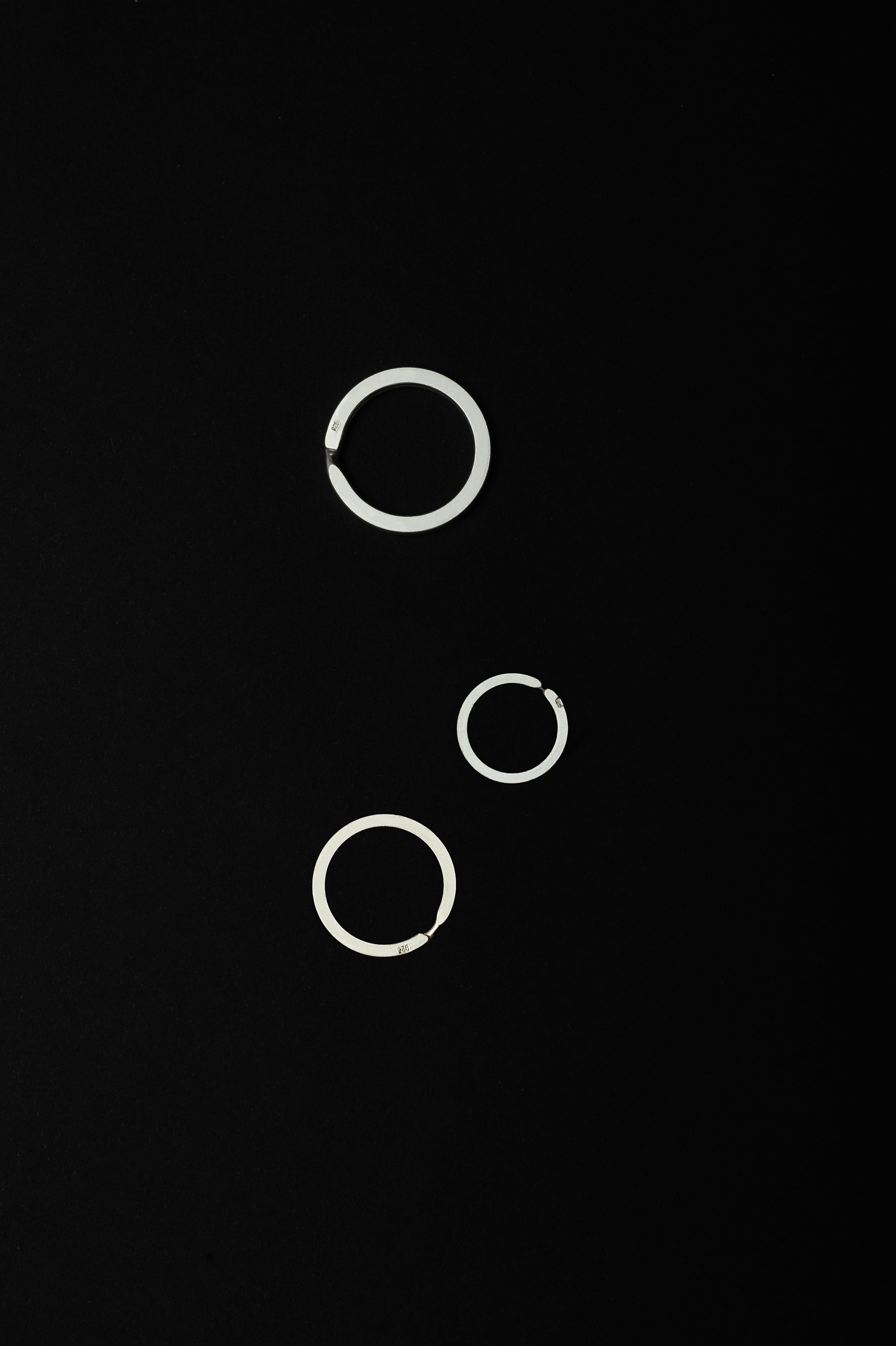 keyring • 925 silver • 30 mm - sluzzellin